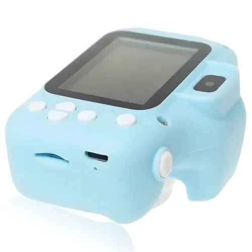 Детский цифровой фотоаппарат с селфи-камерой AND T14 Smart Kids Kitty, фотокамера для детей с играми и силиконовым чехлом - фото 7