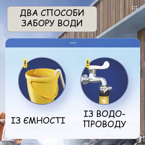 Мийка високого тиску MKA-03, 1200 Вт, 220 В, електромийка для авто, дачі та дому - фото 7