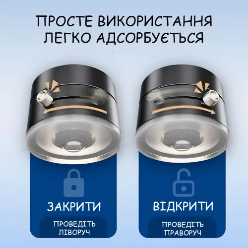 Магнітний тримач для телефона в авто AND-178, вакуумний тримач із телескопічною ніжкою, потужний автотримач на присоску - фото 5