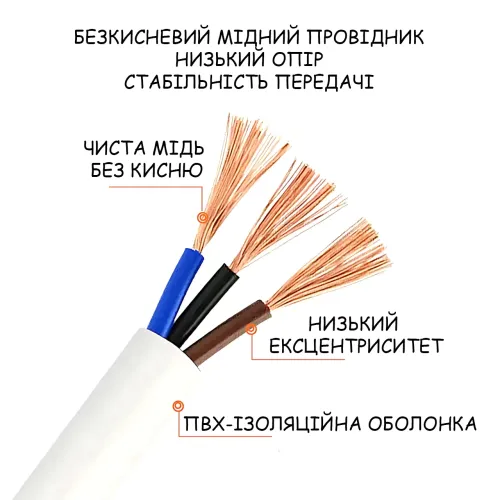 Сетевой фильтр-удлинитель с беспроводной зарядкой Qi, 3 розетки, 4 USB + Type-C, 3 метра, черный - фото 6
