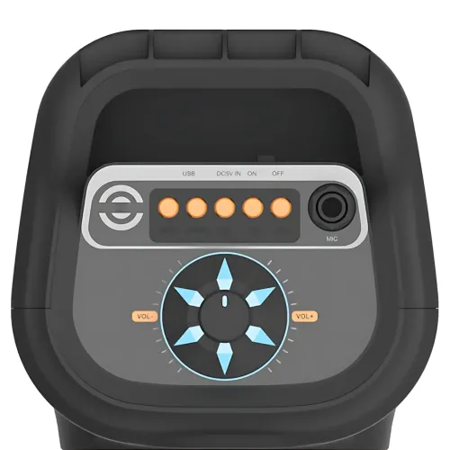 Портативная Bluetooth колонка Adar MS-3629BT, 30 Вт, с караоке, RGB подсветкой, FM-радио, USB/AUX/TF - фото 6