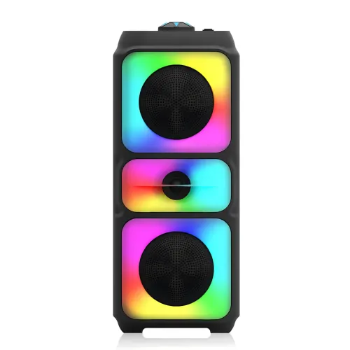 Портативная Bluetooth колонка Adar MS-3629BT, 30 Вт, с караоке, RGB подсветкой, FM-радио, USB/AUX/TF - фото 3