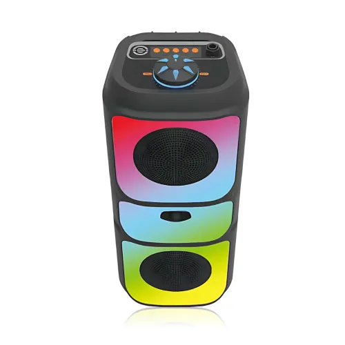 Портативная Bluetooth колонка Adar MS-3629BT, 30 Вт, с караоке, RGB подсветкой, FM-радио, USB/AUX/TF - фото 4