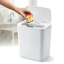 Розумне сенсорне відро для сміття Smart Trash Can 16 л, безконтактне автоматичне відро для сміття з кришкою, електро контейнер