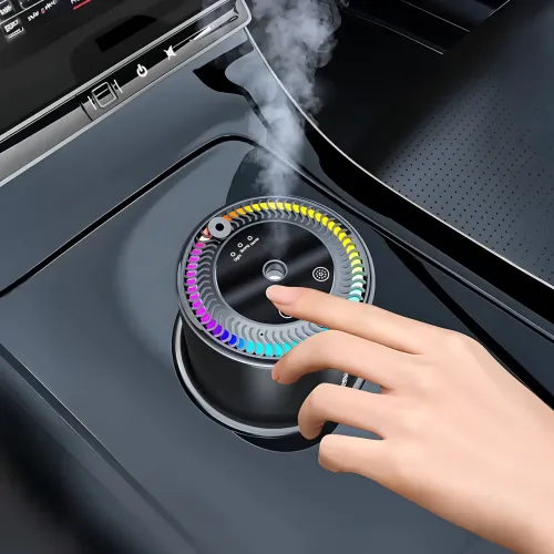 Автомобільний ароматизатор з RGB-підсвіткою й ефектом Зоряне небо XT045 - фото 3