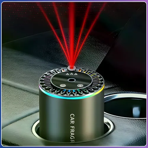 Автомобильный ароматизатор с RGB подсветкой и проекцией «Звездное небо» XT015, аромадиффузор для авто с USB-зарядкой - фото 7