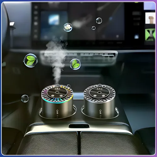 Автомобильный ароматизатор с RGB подсветкой и проекцией «Звездное небо» XT015, аромадиффузор для авто с USB-зарядкой - фото 6
