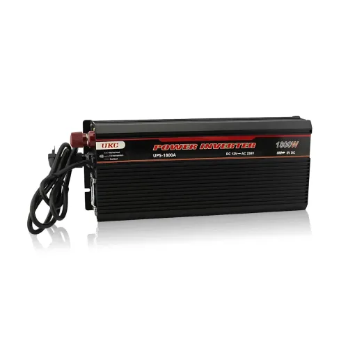 Инвертор напряжения UKC 1800W (UPS+CHARGE) 12V в 220V, преобразователь тока с функцией ИБП и зарядкой аккумулятора - фото 7