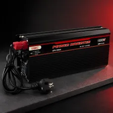 Инвертор напряжения UKC 1800W (UPS+CHARGE) 12V в 220V, преобразователь тока с функцией ИБП и зарядкой аккумулятора