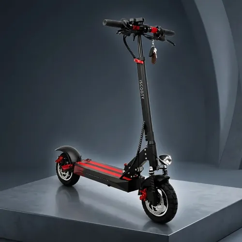 Электросамокат i-Scooty M-4 (1000W, 18Ah), мощный складной электросамокат с сиденьем и амортизацией - фото 2