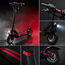 Электросамокат i-Scooty M-4 (1000W, 18Ah), мощный складной электросамокат с сиденьем и амортизацией