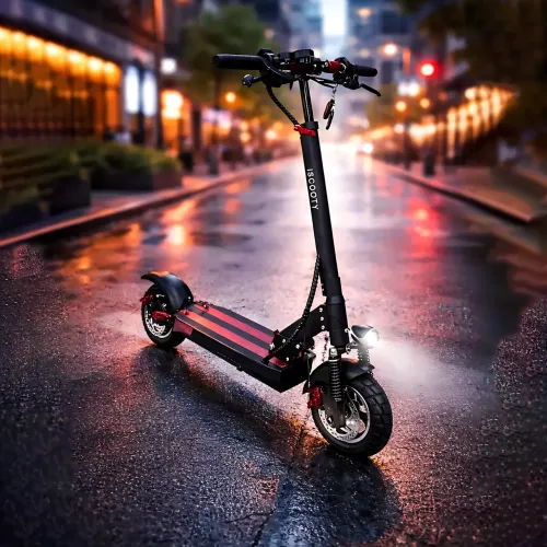 Электросамокат i-Scooty M-4 (1000W, 18Ah), мощный складной электросамокат с сиденьем и амортизацией - фото 10