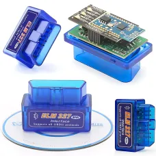 Автомобильный сканер ELM327 Bluetooth одноплатный, чип PIC18F25K80, V.2.1, диагностика авто, ВАЗ, ГАЗ, Lanos, Nissan Leaf Android