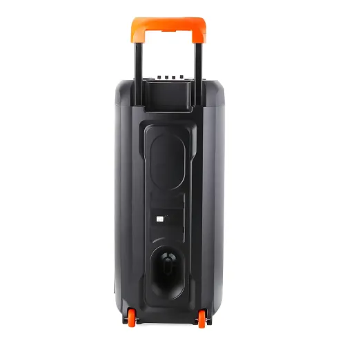 Портативная акустическая колонка ZXX-1095 80Вт 2x8 с Bluetooth, караоке, гитарным входом и радиомикрофоном, колонка-чемодан - фото 5