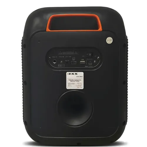 Портативная акустическая колонка ZXX-5502 800 Вт, Bluetooth колонка с беспроводным микрофоном, LED подсветка, TWS, FM, караоке - фото 3