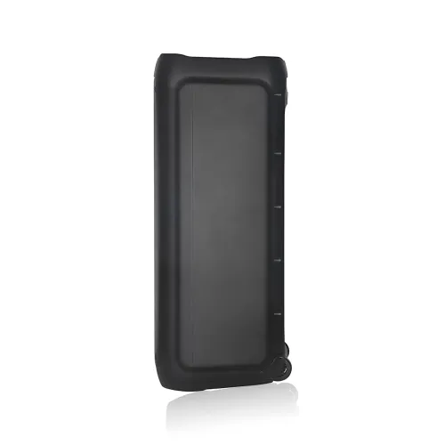 Акустическая колонка ZXX-5590 100 Вт, портативная караоке система с двумя микрофонами, Bluetooth, TWS, FM, подсветкой, на колесах - фото 5
