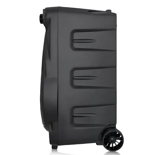 Акустическая колонка ZXX-7272 600 Вт, портативная караоке система 15, Bluetooth, TWS, FM, LED, микрофон, эквалайзер, на колесиках - фото 2