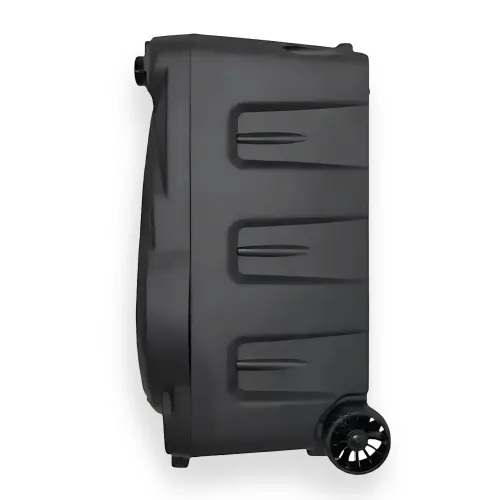 Акустична колонка ZXX-7171 600 Вт, портативна караоке система 12, Bluetooth, TWS, FM, LED, мікрофон, еквалайзер, на коліщатках - фото 5