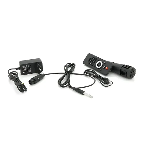 Акустична колонка ZXX-7171 600 Вт, портативна караоке система 12, Bluetooth, TWS, FM, LED, мікрофон, еквалайзер, на коліщатках - фото 8