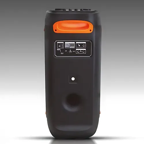Портативна акустична колонка ZXX-5509 1200 Вт, 2x6.5, Bluetooth, TWS, Караоке, Радіомікрофон, FM, LED-підсвітка, 4500 mAh - фото 7